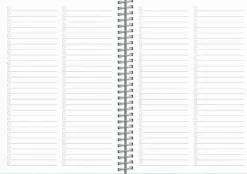 Kalender 2025 Senator A6 Twist blå