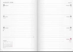 Kalender 2026 Senator A5 Vega svart
