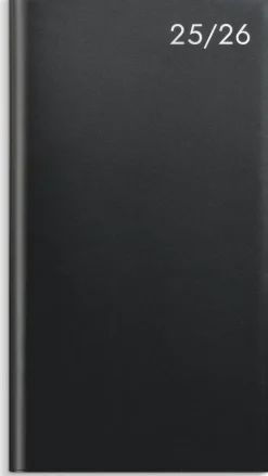 Kalender 2025-2026 Stora Studieåret Basic plast svart