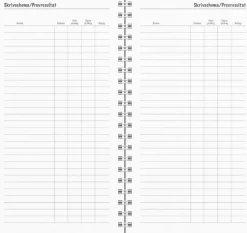 Kalender 2025-2026 Stora Studieåret Basic plast svart