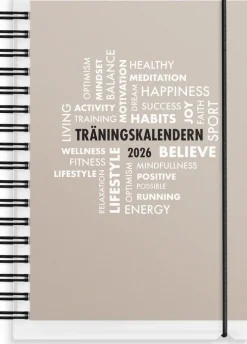 Kalender 2026 Träningskalendern A6 2i1