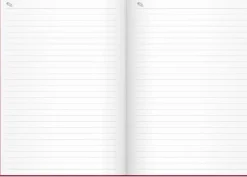 Kalender 2026 Weekly A5 rosa konstläder