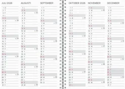 Kalender 2026 XL-kalendern