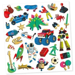 Klistermärken Retro Toys