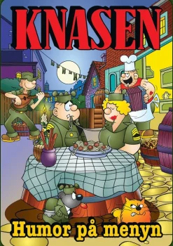 Knasen Julalbum 2023. Humor på menyn