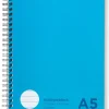 Kollegieblock A5 linjerat blå