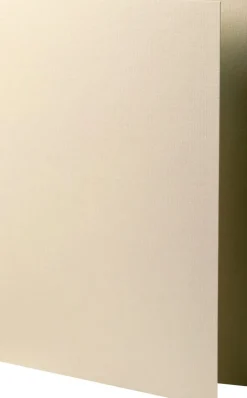 Kort A5 dubbla 5-pack elfenben