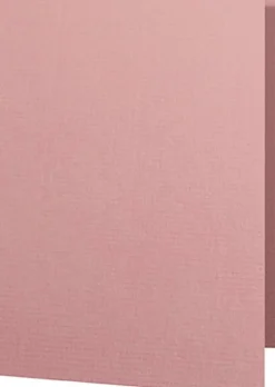 Kort A6 dubbla stående 5-pack dimrosa