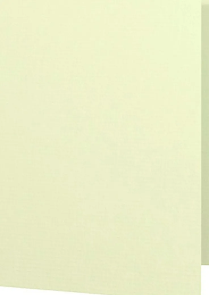 Kort A6 dubbla stående 5-pack lime