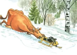 Kort Mamma Mu hjälper till