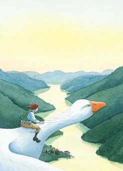 Kort Nils Holgerssons underbara resa