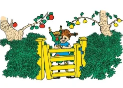 Kort Pippi Långstrump grind