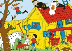 Kort Pippi Långstrump poliser