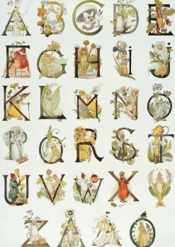 Kort Prinsarnes blomsteralfabet