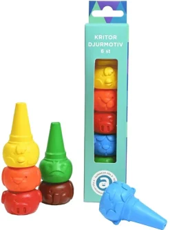 Kritor greppvänlig 6 färger