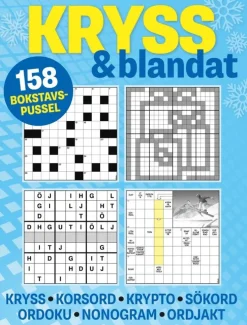 Kryss & blandat (ljusblå)