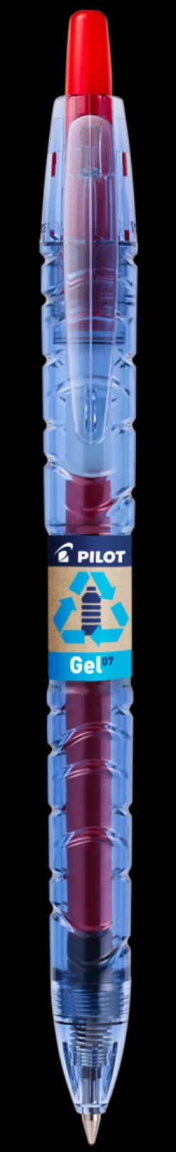 Kulspetspenna B2P 0,7 gel röd