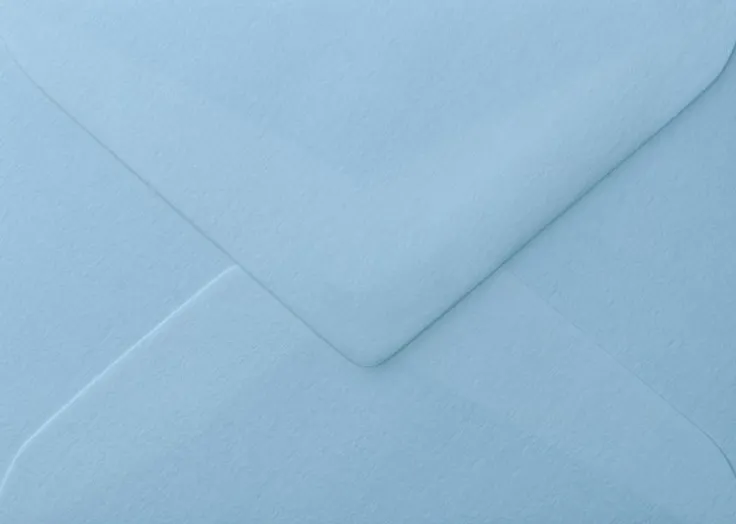 Kuvert C7 5-pack ljusblå