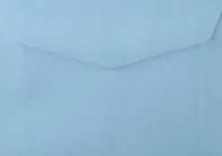 Kuvert C6 5-pack ljusblå