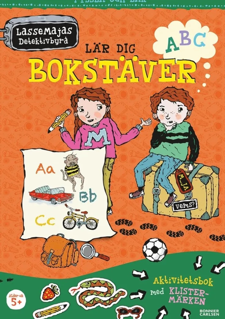 LasseMajas detektivbyrå lär dig bokstäver
