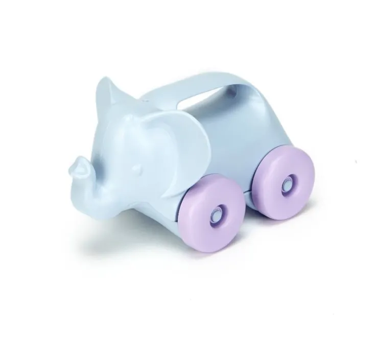 Leksak elefant på hjul