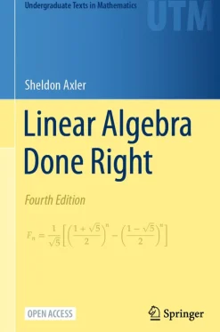 Linear Algebra Done Right