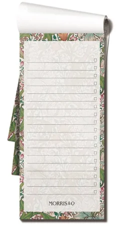 Listblock med magnet 22x10cm - William Morris : Golden Lily