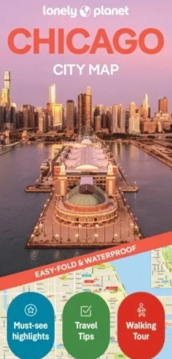 Lonely Planet Chicago City Map