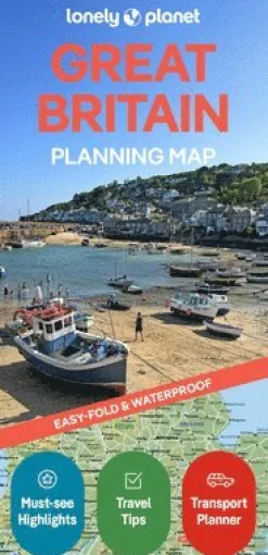 Lonely Planet Great Britain Planning Map