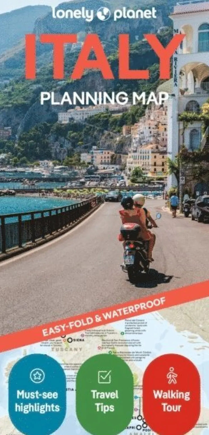 Lonely Planet Italy Planning Map