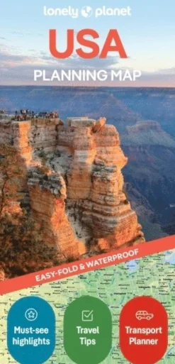 Lonely Planet USA Planning Map
