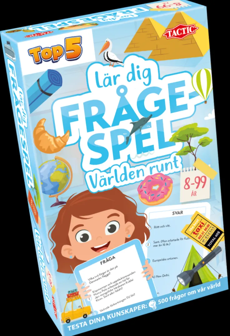 Lär dig frågespel : Världen runt
