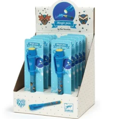 Magisk penna med osynligt bläck - ljusblå