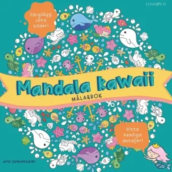 Mandala kawaii : målarbok
