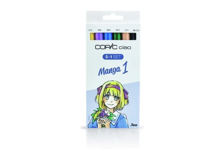 Marker Copic Ciao 5+1 Set Manga 1