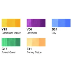 Marker Copic Ciao 5+1 Set Manga 1