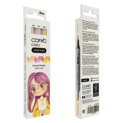 Marker Copic Ciao Layer & Mix 3-pack - Sunset Palette