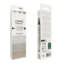 Marker Copic Classic Designer Collection 3-pack - Concrete tints