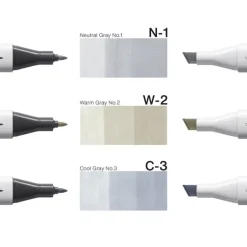 Marker Copic Classic Designer Collection 3-pack - Crystal glass tints