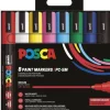 Marker Posca PC-5M 8 basfärger