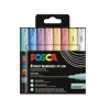 Marker Posca PC-1M 8 pastellfärger