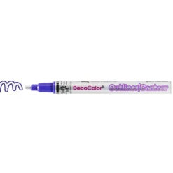 Markerpenna DecoColor Color Outliner violett/silver