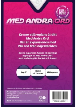 Med andra ord - Film & Musik expansion