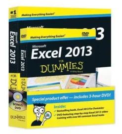 Microsoft Excel 2013 for Dummies Book/DVD Package