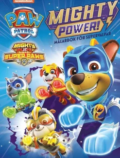 Mighty power! : målarbok för supervalpar