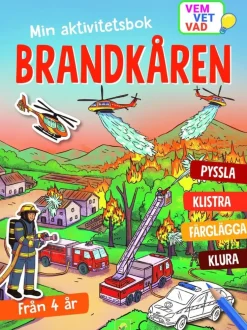 Min aktivitetsbok brandkåren : med klistermärken