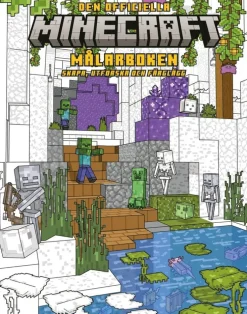 Minecraft : den officiella målarboken - skapa, utforska och färglägg
