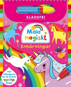 Måla magiskt. Enhörningar