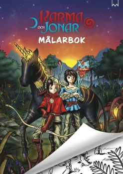 Målarbok Karma och Jonar