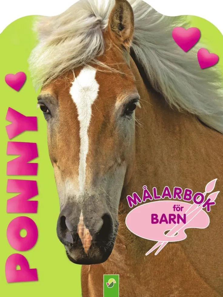 Målarbok Ponny